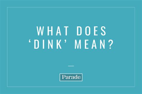 urban dictionary dink|what does dink toed mean.
